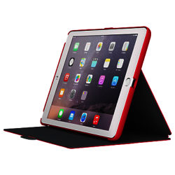 Speck StyleFolio for iPad Air 2 Dark Poppy Red/Slate Grey